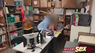 [Ramming And, Her, And Enjoying The] Security Guard Ramming And Enjoying The Shoplifters Sweet MILF Pussy